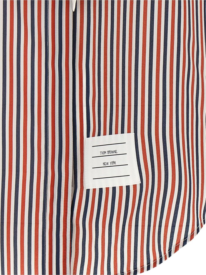 THOM BROWNE Removable Lavallière Collar Shirt