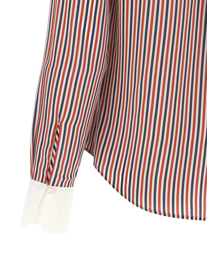 THOM BROWNE Removable Lavallière Collar Shirt