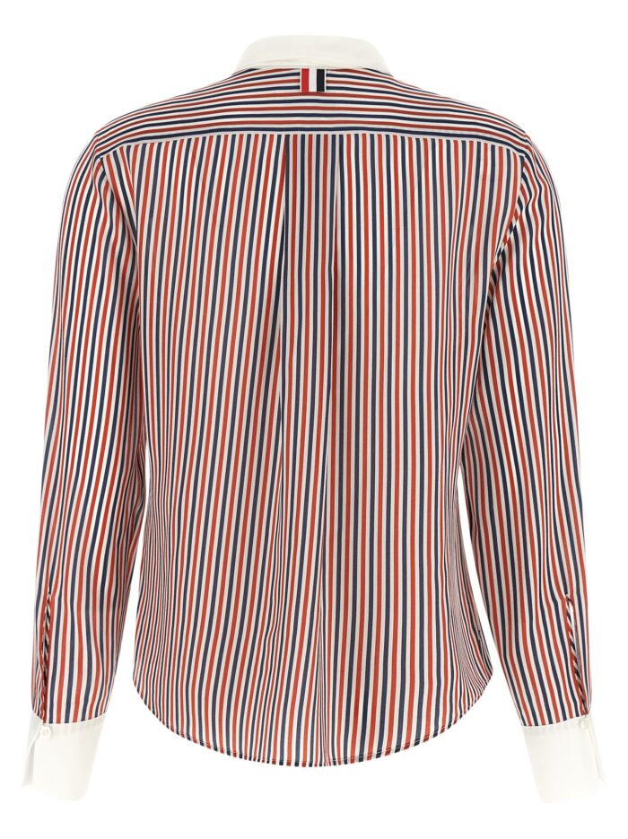 THOM BROWNE Removable Lavallière Collar Shirt