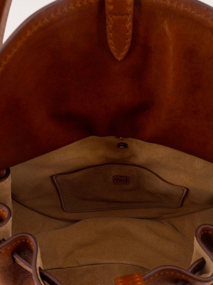 Miu Miu Rendez-vous Leather Handbag