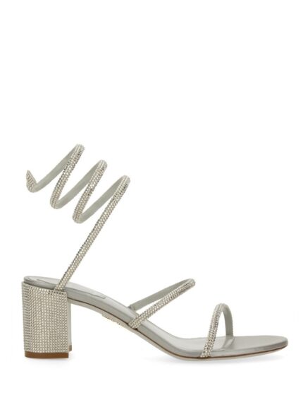 RENE CAOVILLA "CLEO" SANDAL WITH CRYSTALS