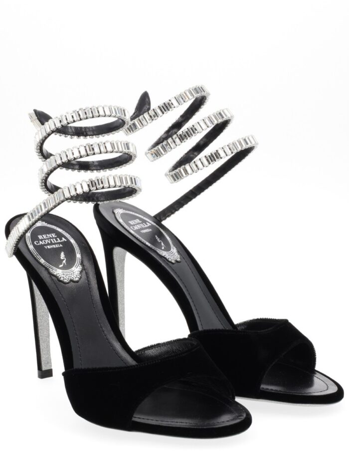 rene caovilla "cleo spark" sandal RENE CAOVILLA "CLEO SPARK" SANDAL
