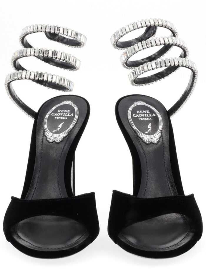 rene caovilla "cleo spark" sandal RENE CAOVILLA "CLEO SPARK" SANDAL