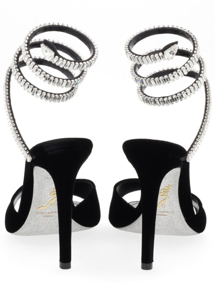 rene caovilla "cleo spark" sandal RENE CAOVILLA "CLEO SPARK" SANDAL