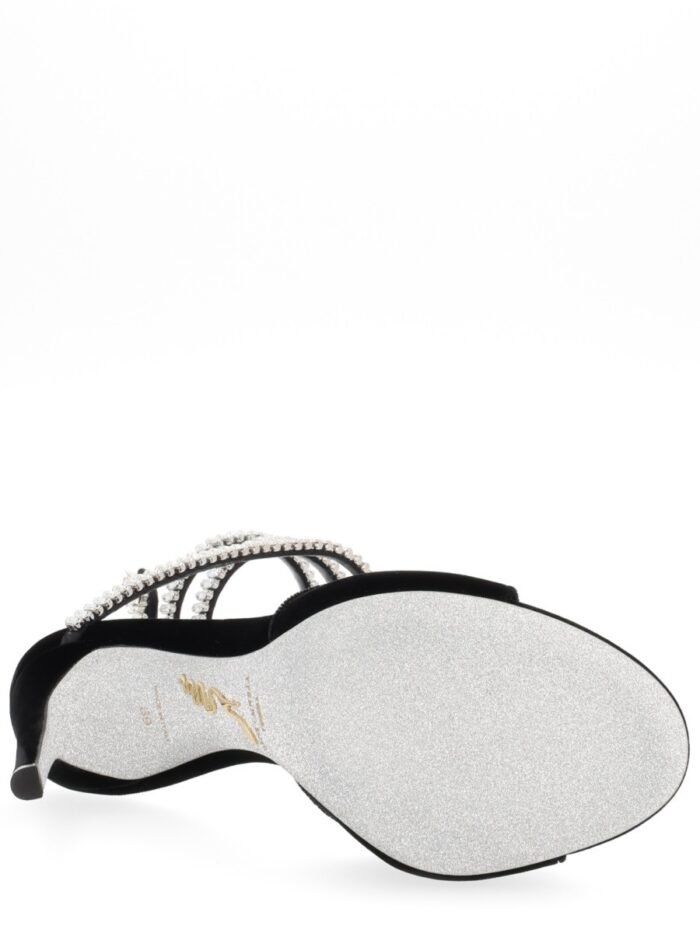 rene caovilla "cleo spark" sandal RENE CAOVILLA "CLEO SPARK" SANDAL