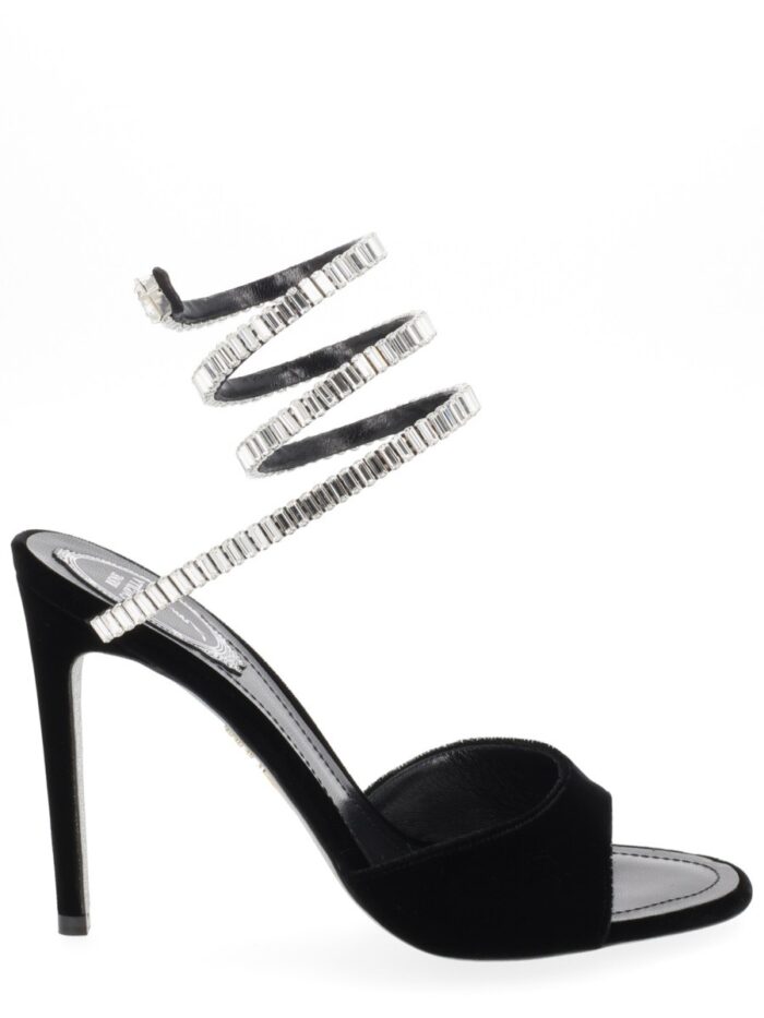 rene caovilla "cleo spark" sandal RENE CAOVILLA "CLEO SPARK" SANDAL