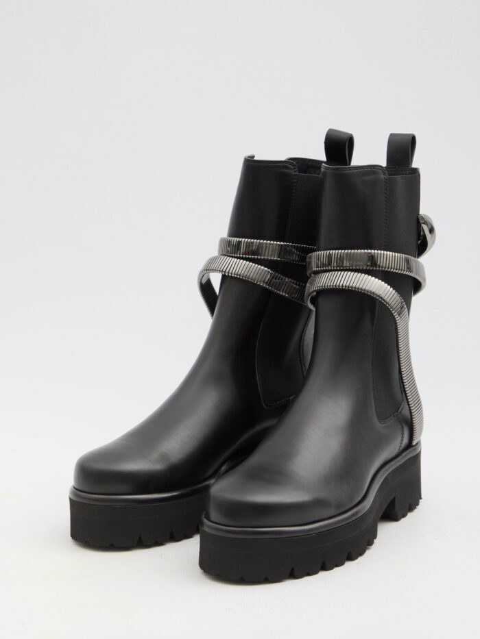 Rene Caovilla Juniper 45 biker boots