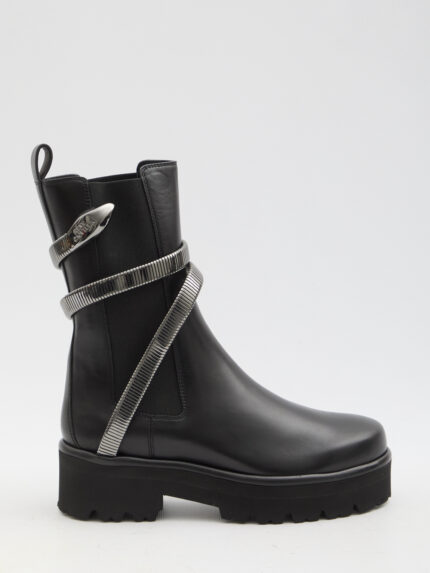 Rene Caovilla Juniper 45 biker boots
