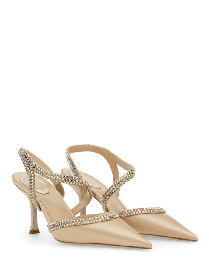 RENE CAOVILLA SATIN SANDAL