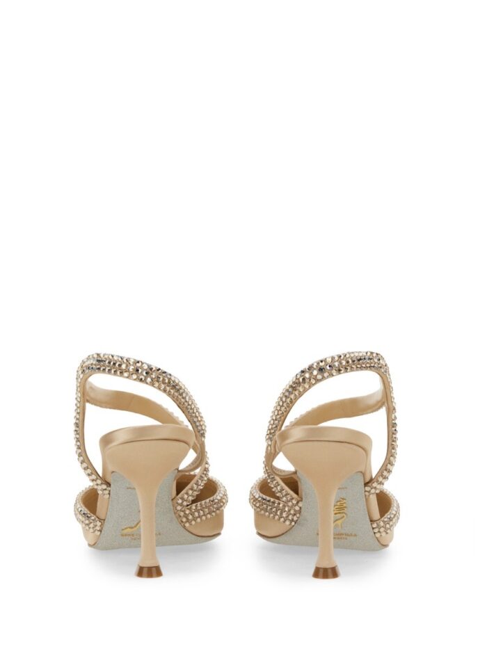 RENE CAOVILLA SATIN SANDAL