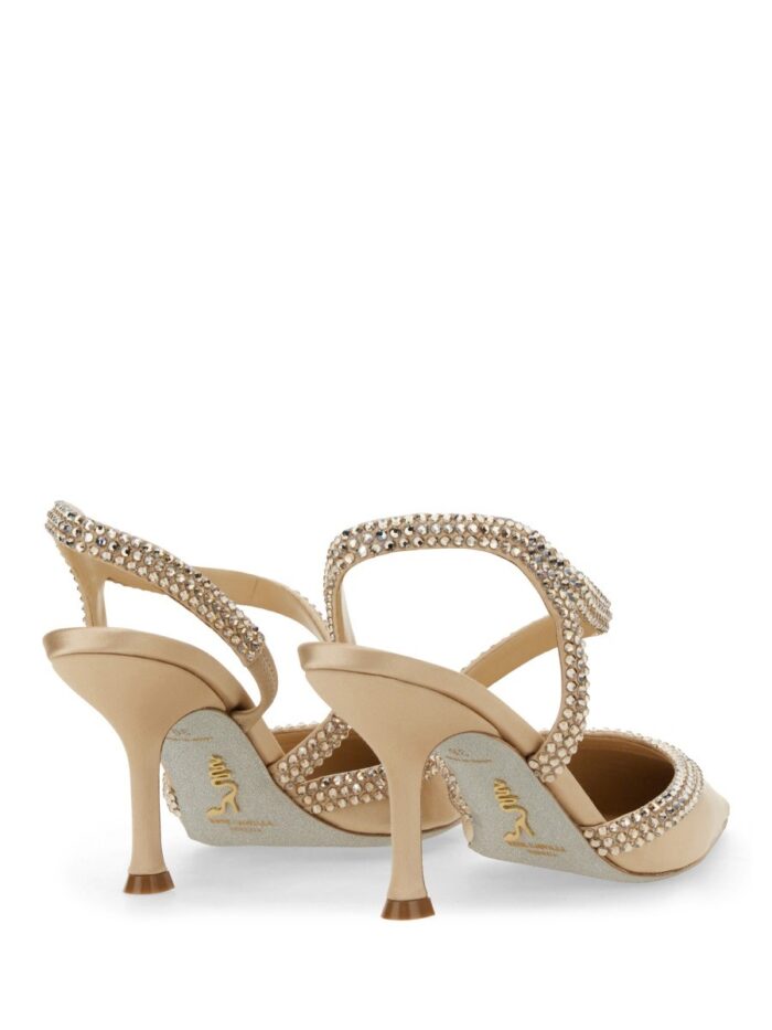 RENE CAOVILLA SATIN SANDAL