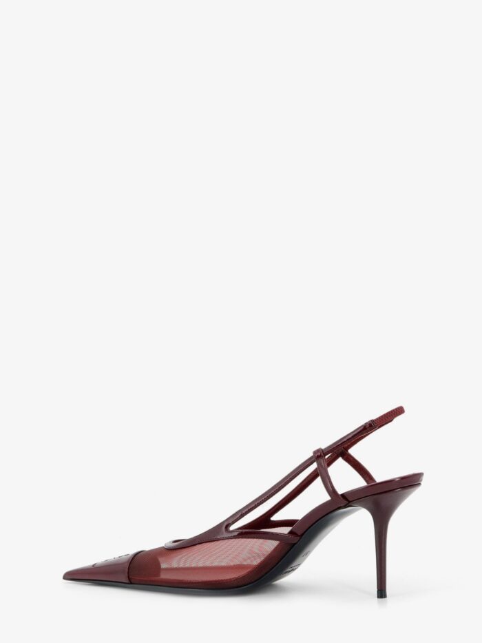 Saint Laurent Renée Mesh Pump With Cassandre Toe