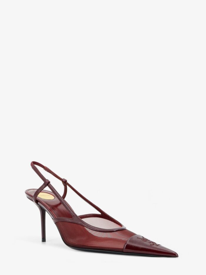 Saint Laurent Renée Mesh Pump With Cassandre Toe