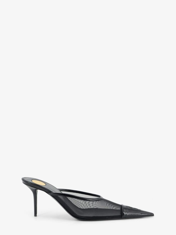saint laurent renée mesh pump with cassandre toe Saint Laurent Renée Mesh Pump With Cassandre Toe
