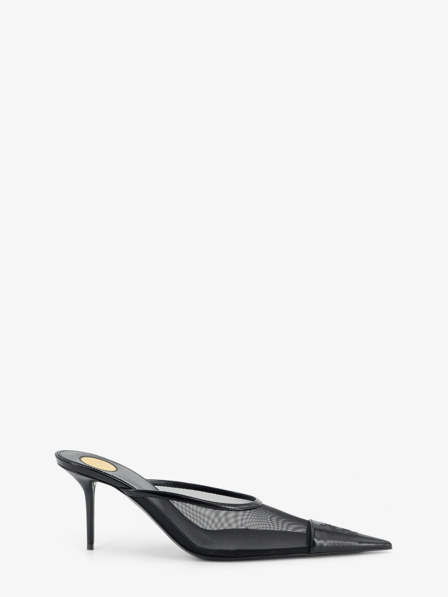 Saint Laurent Renée Mesh Pump With Cassandre Toe