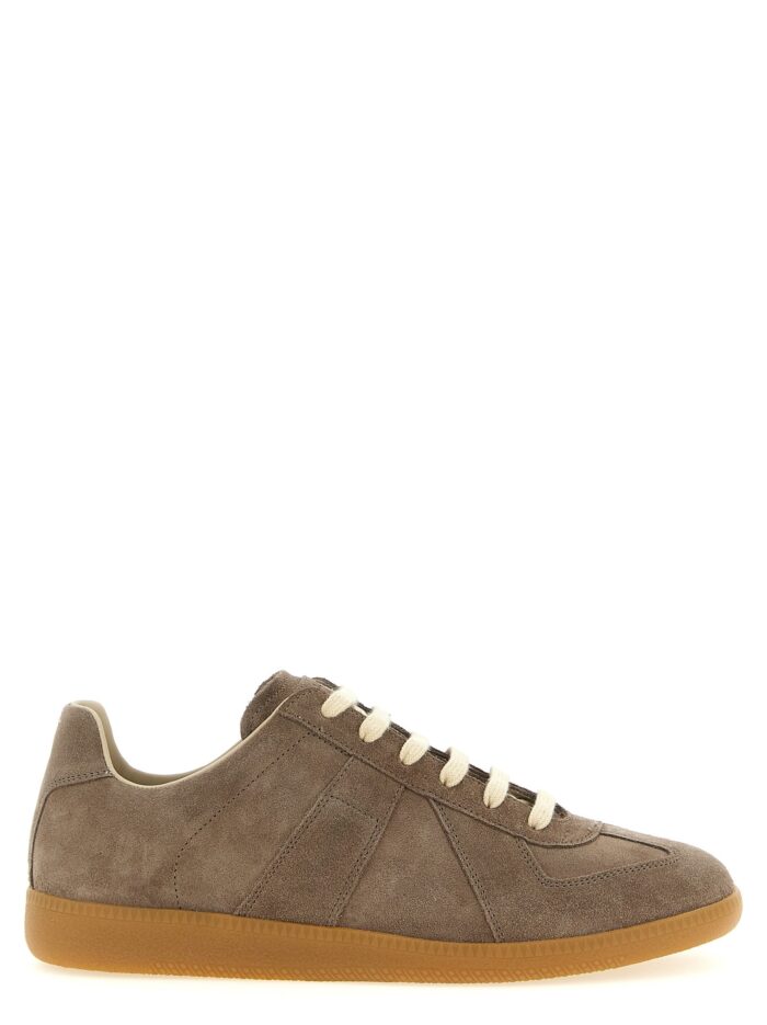 maison margiela 'replica' suede sneakers Maison Margiela 'Replica' Suede Sneakers