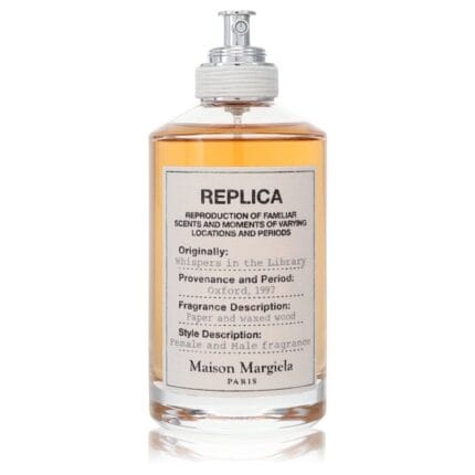 Replica Whispers In The Library By Maison Margiela - Eau De Toilette Spray (Tester) 3.4 Oz