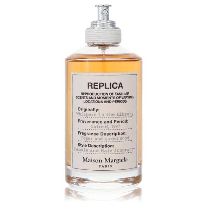 Replica Whispers In The Library By Maison Margiela - Eau De Toilette Spray (Tester) 3.4 Oz