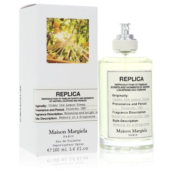 Replica Under The Lemon Trees By Maison Margiela - Eau De Toilette Spray (Unisex) 3.4 Oz