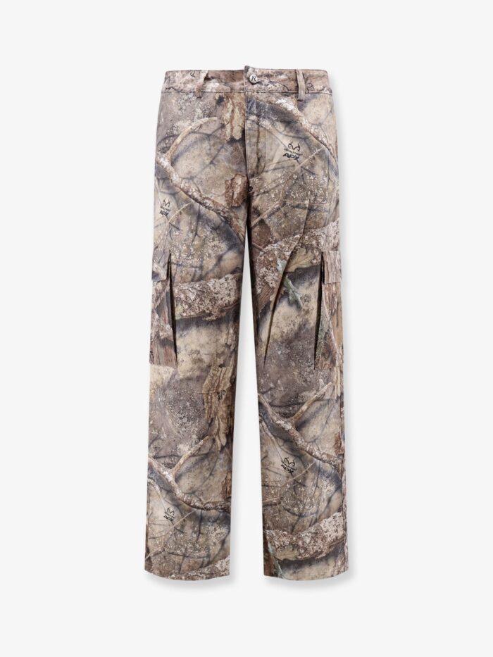 Represent Cargo Trousers With Real Tree Camouflage Print