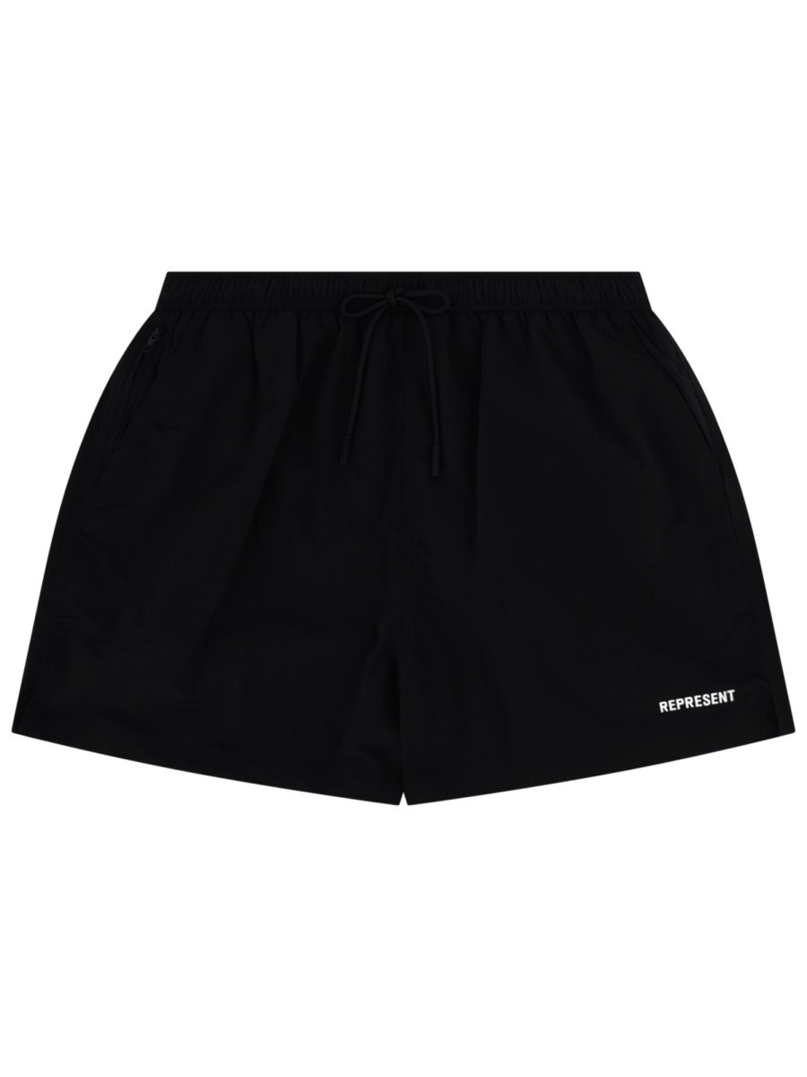 Represent COSTUME DA BAGNO CON LOGO