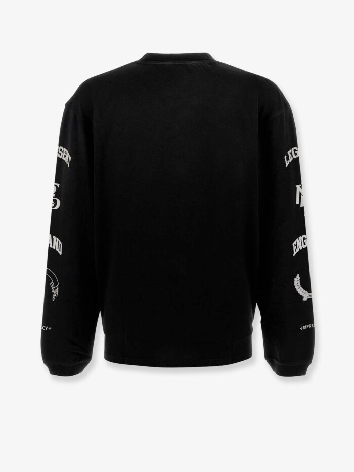 Represent Cotton Sweatshirt With Distressed Effect