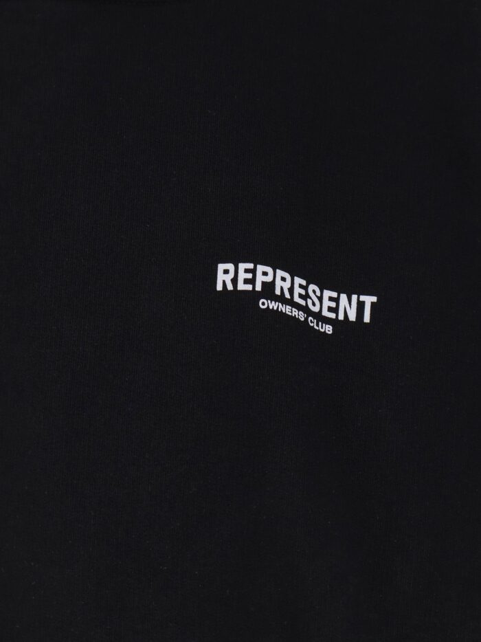 Represent Cotton Sweatshirt With Printed Logo On The Front