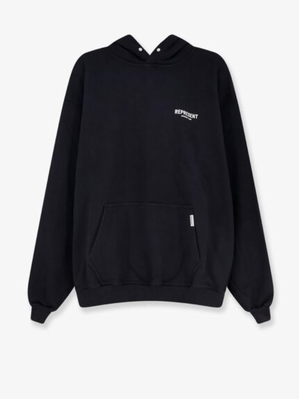 Represent Cotton Sweatshirt With Printed Logo On The Front