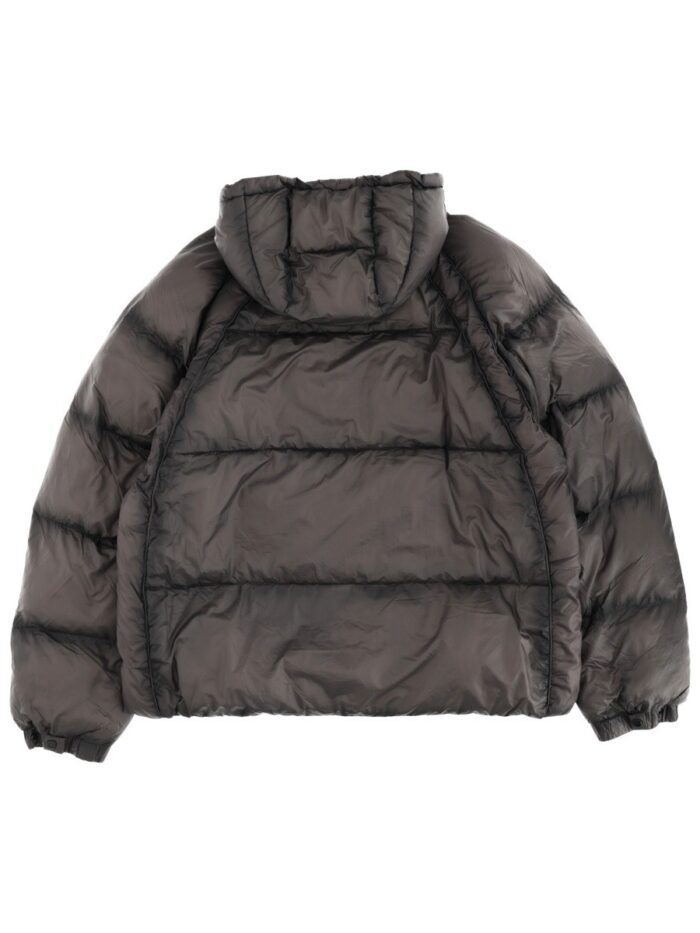 Represent DOWN JACKET WITH LOGO