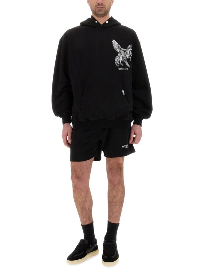 Represent "ELEGANCE IN MOTION" HOODIE