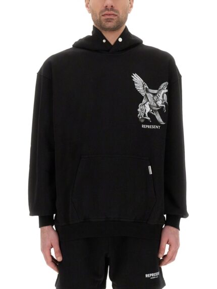 Represent "ELEGANCE IN MOTION" HOODIE