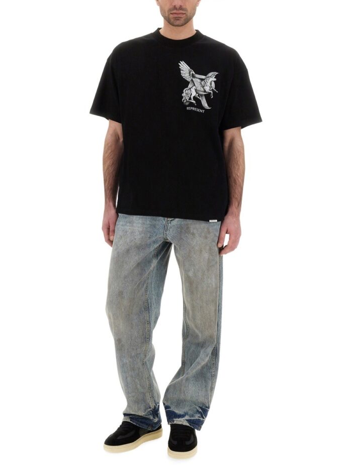 Represent "ELEGANCE IN MOTION" T-SHIRT