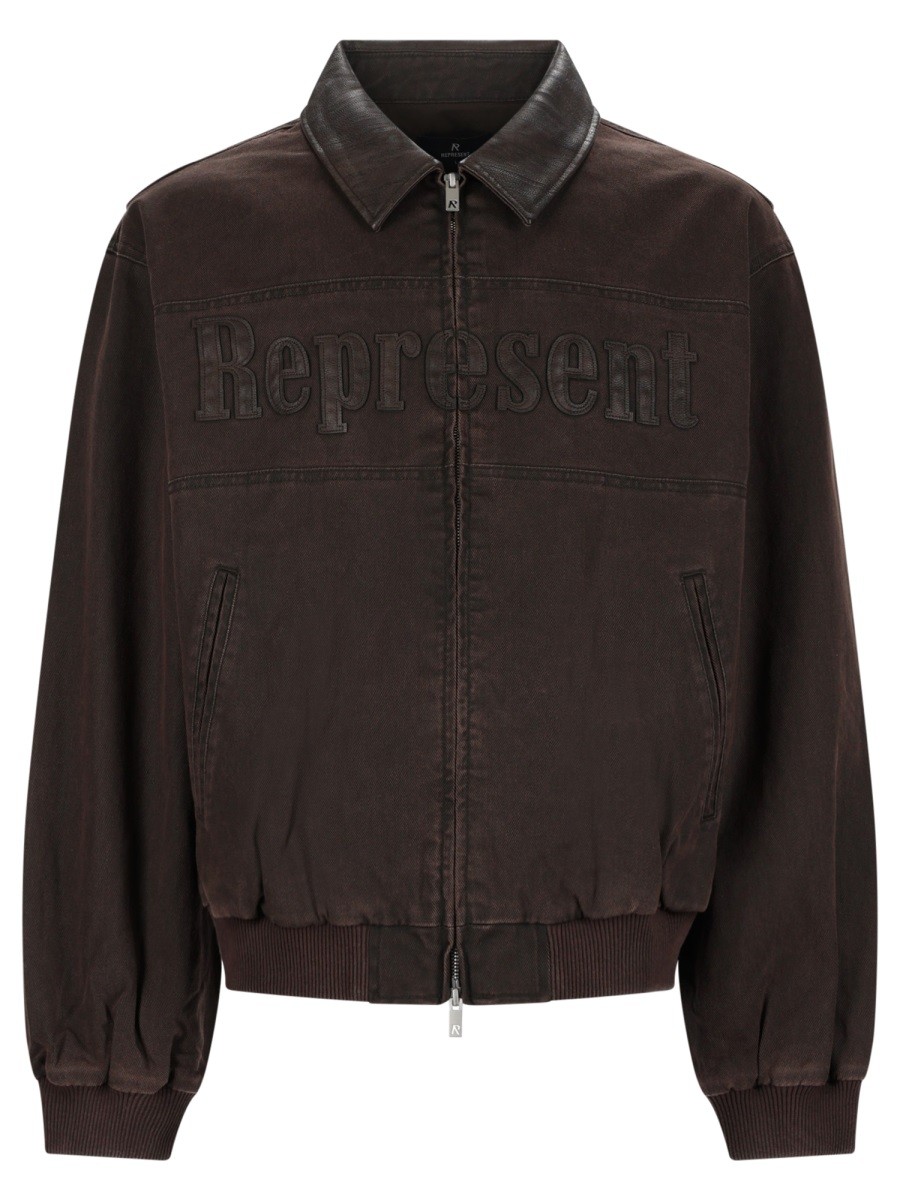 Represent GIACCA BOMBER "TRUCKER"