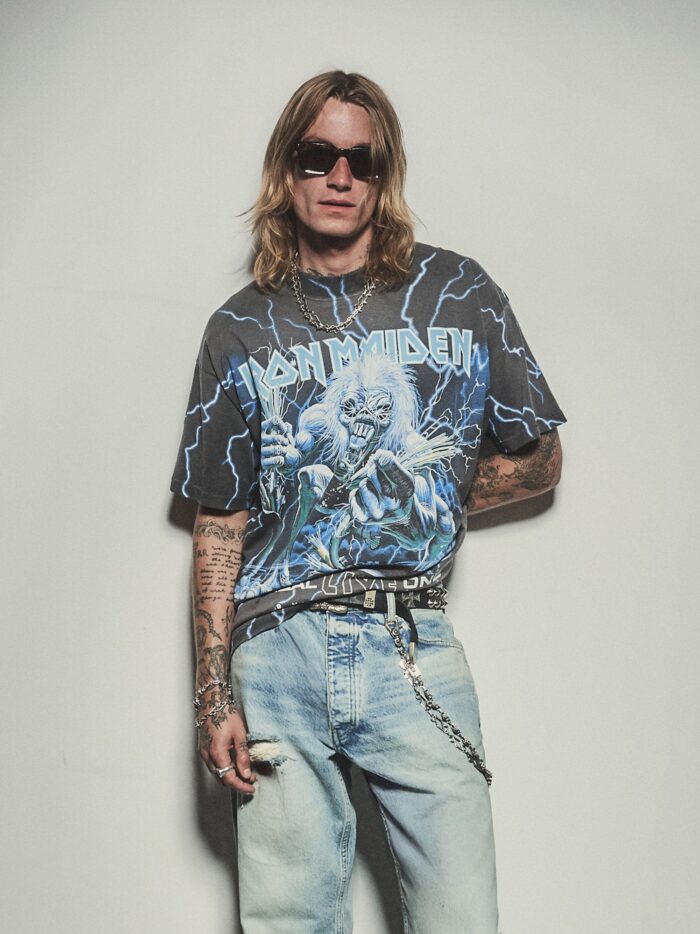 Represent Iron Maiden X A Real Live One Cotton And Hemp T-shirt