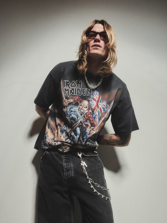 Represent Iron Maiden X Steed Cotton And Hemp T-shirt