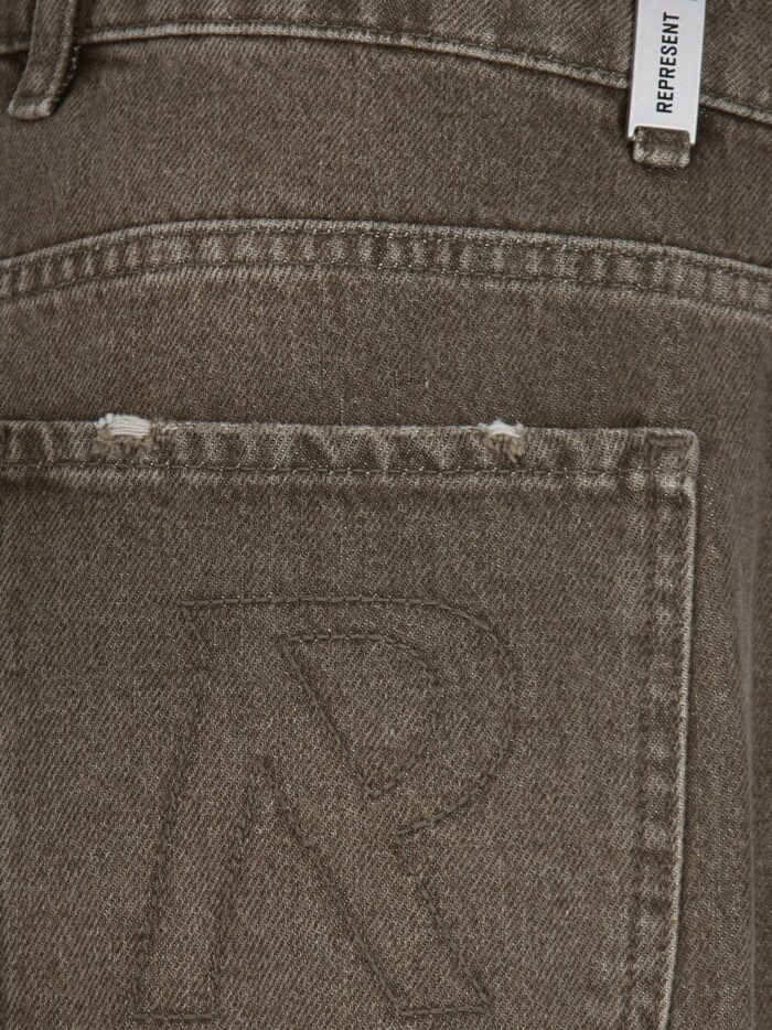 Represent Jeans With Rewashed Effect
