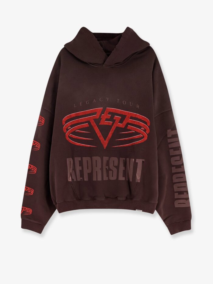 Represent Living Legacy Reversible Cotton Hooded Sweatshirt