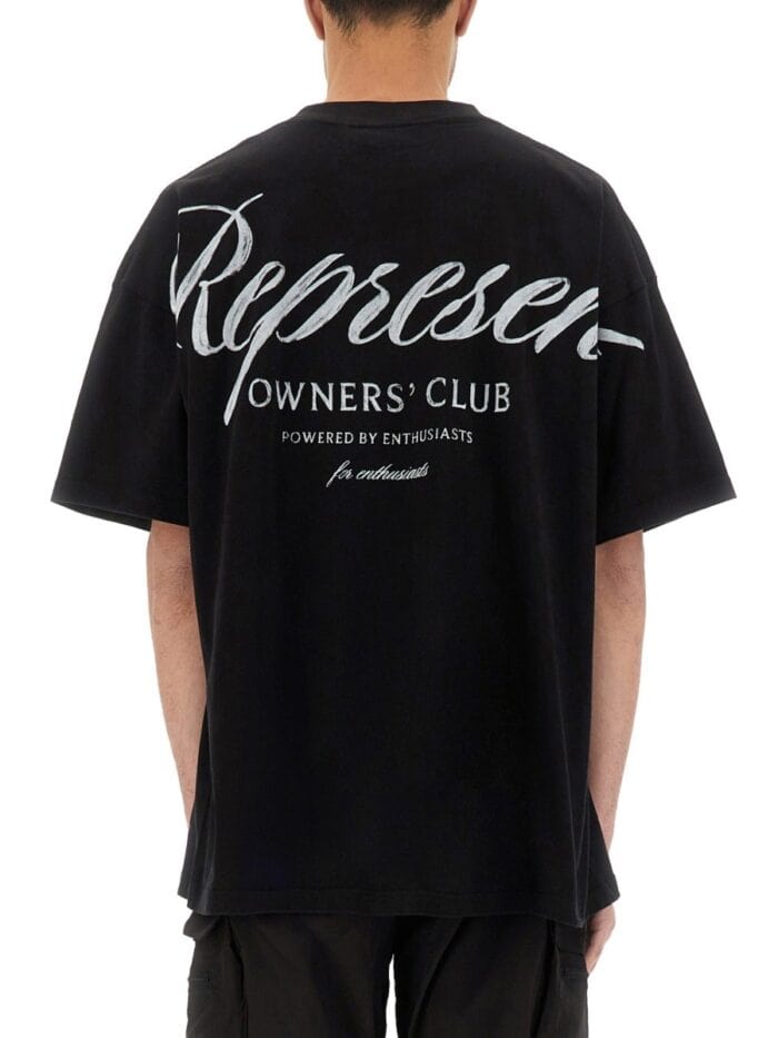 "REPRESENT OWNERS CLUB SCRIPT" T-SHIRT