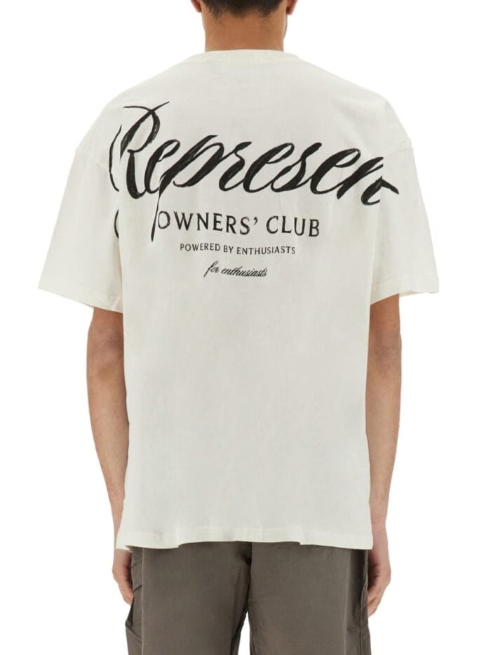"REPRESENT OWNERS CLUB SCRIPT" T-SHIRT