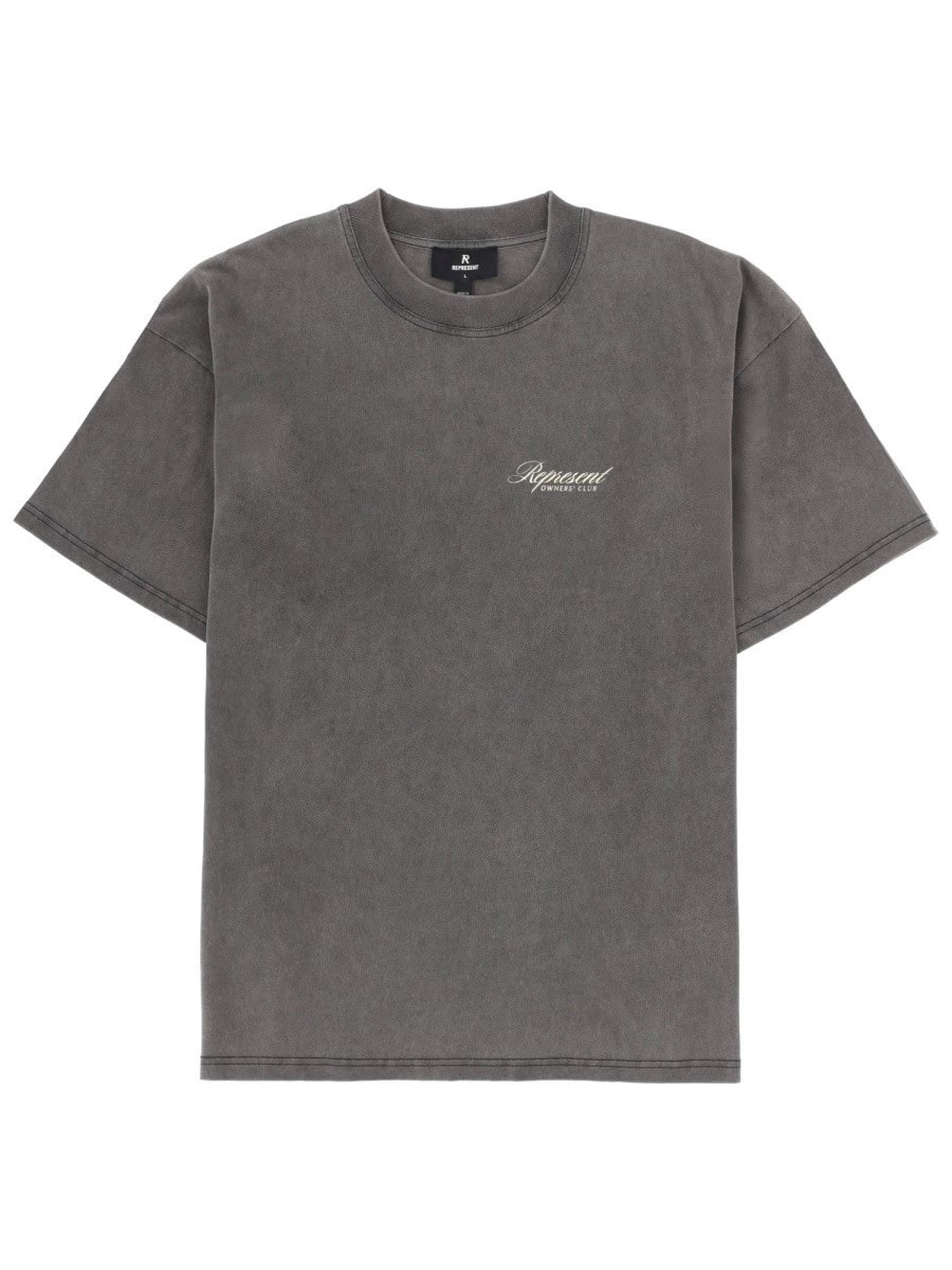"REPRESENT OWNERS CLUB SCRIPT" T-SHIRT