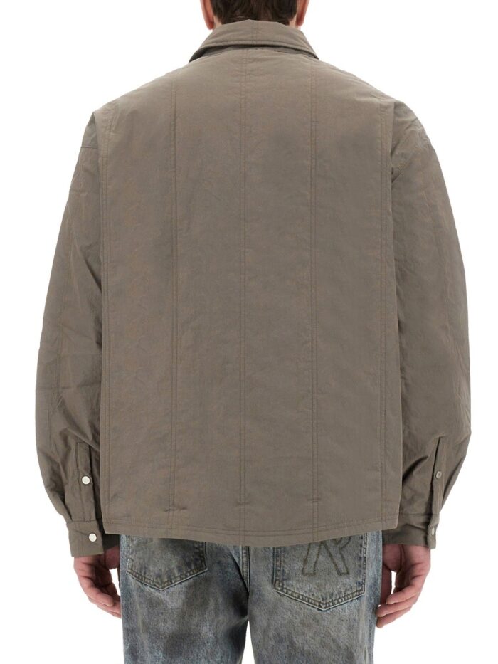 Represent QUILTED OVERSHIRT