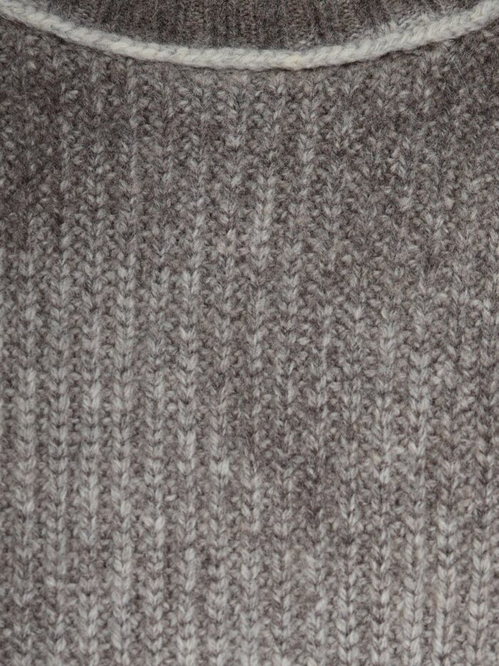 Represent Reversible Wool Sweater With Destroyed Effect