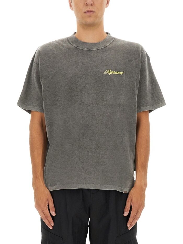 Represent SCRIPT LOGO T-SHIRT