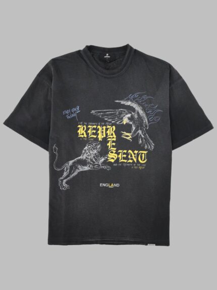 Represent T-SHIRT CON STAMPA