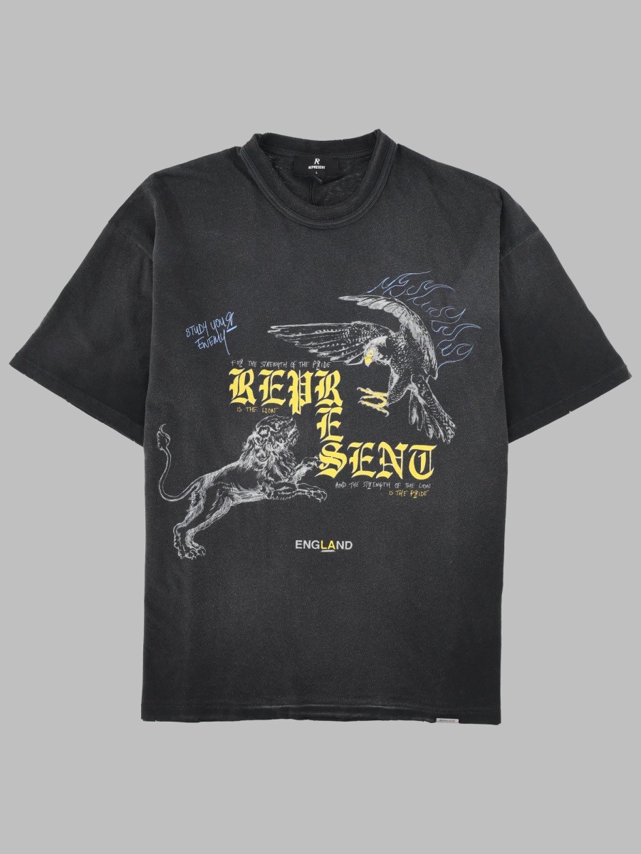 Represent T-SHIRT CON STAMPA