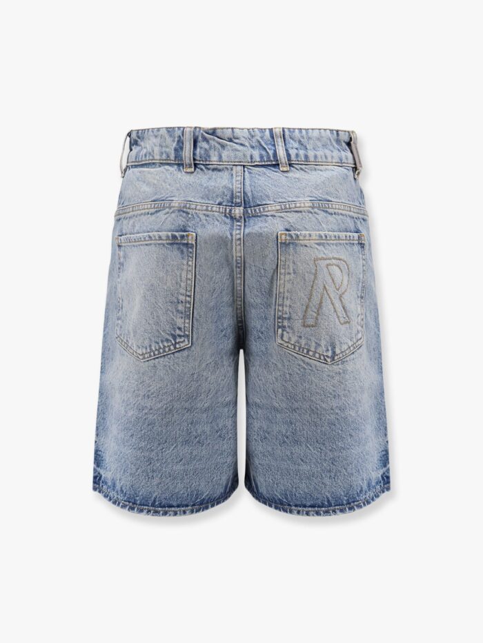 represent tailored stone washed denim bermuda shorts Represent Tailored Stone-washed Denim Bermuda Shorts