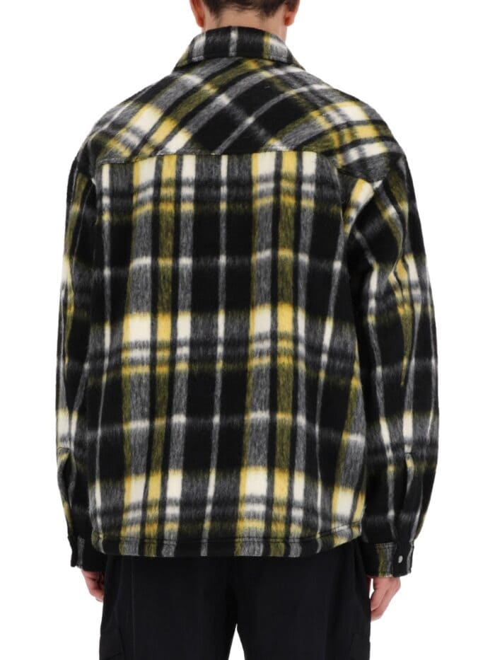 Represent "TEXTURED" OVERSHIRT