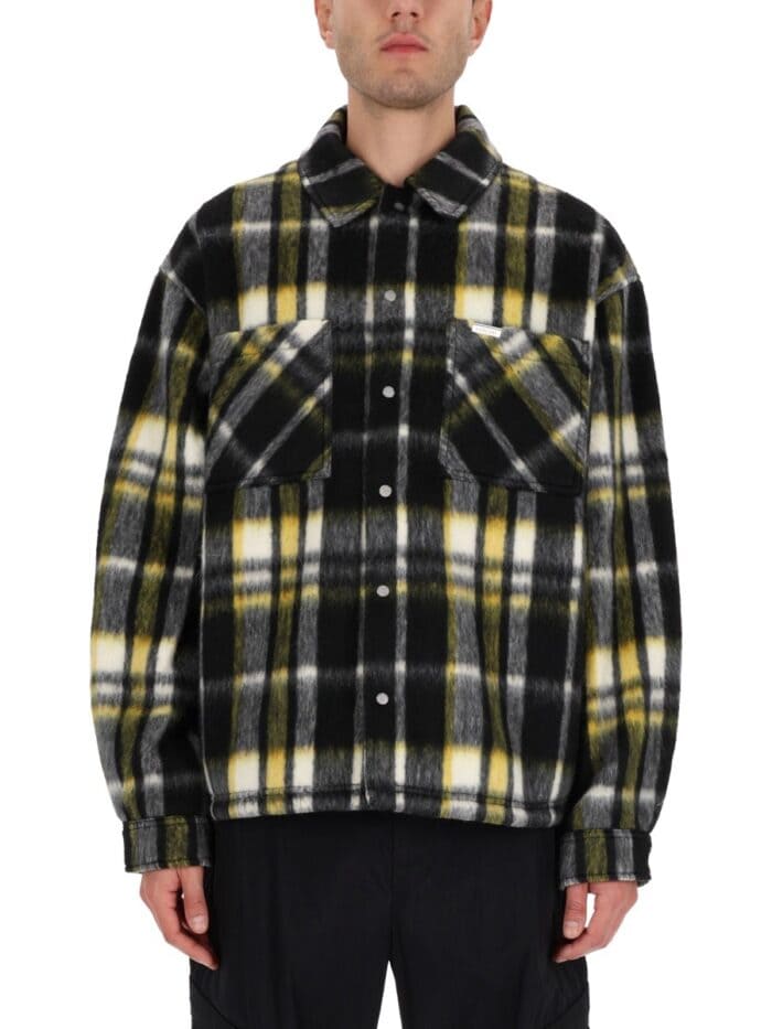 Represent "TEXTURED" OVERSHIRT