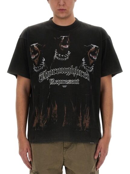Represent "THOROUGHBRED" T-SHIRT