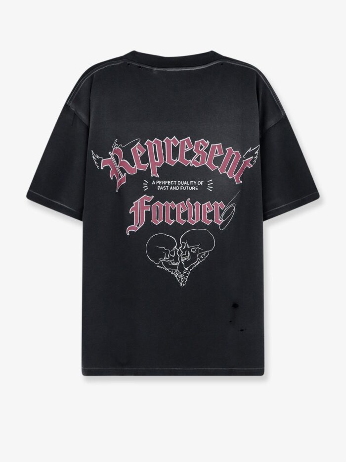 Represent Used-effect Cotton T-shirt